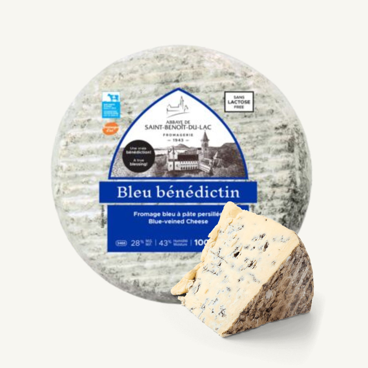 BLEU BÉNÉDICTIN - Fromagerie de l'Abbaye