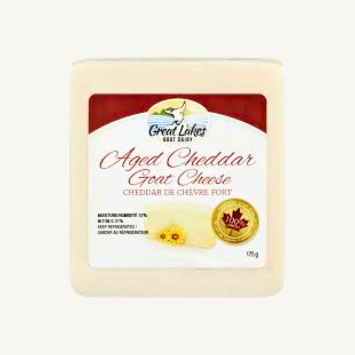 GOAT AGED CHEDDAR - Great Lakes Goat Dairy