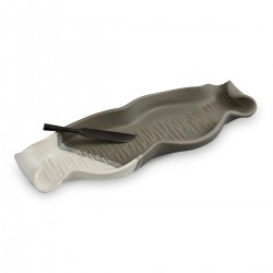 Hilborn Baguette Tray - Grey and White