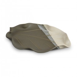 Hilborn Snack Plate - Grey and White