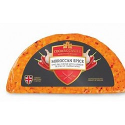 Moroccan Spice Cheddar- Coombe's Castle (100g)