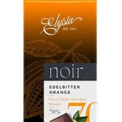 Elysia Dark Chocolate- With Orange
