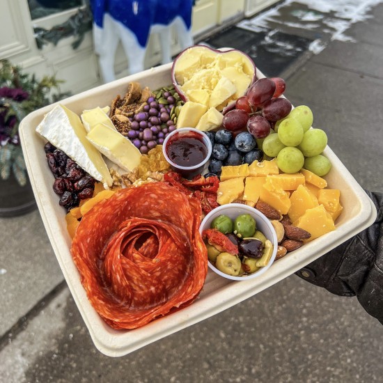 Valentine’s Day Cheese Platter