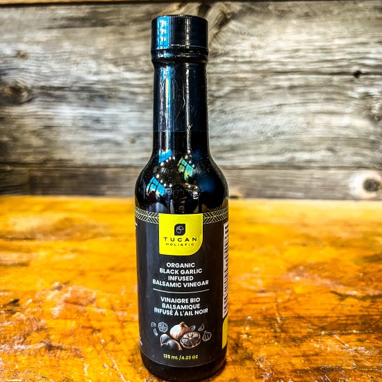 Tucan Holistic Organic Black Garlic Infused Balsamic Vinegar